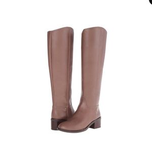 Tory burch fulton boots topo brown 5